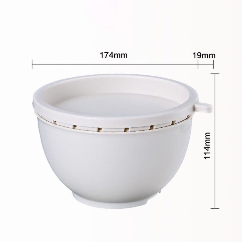 Multifunctional Drain and Cutting Bowl | ManiaShopp.Com